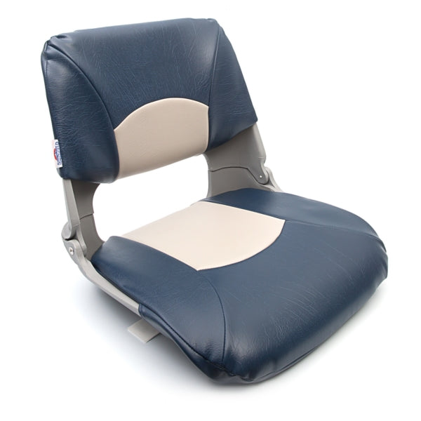 SKIPPER FOLD DOWN GRAY CHAIR W/ GRAY & B