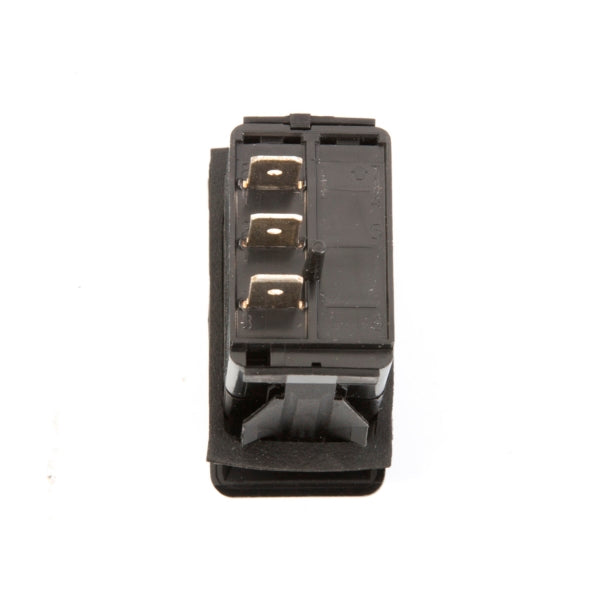 SWITCH, ROCKER ON-OFF-ON SPDT BLK
