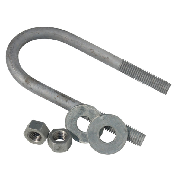 U-BOLT ROUND 1/2"X2-3/8"X5-3/8"GALV