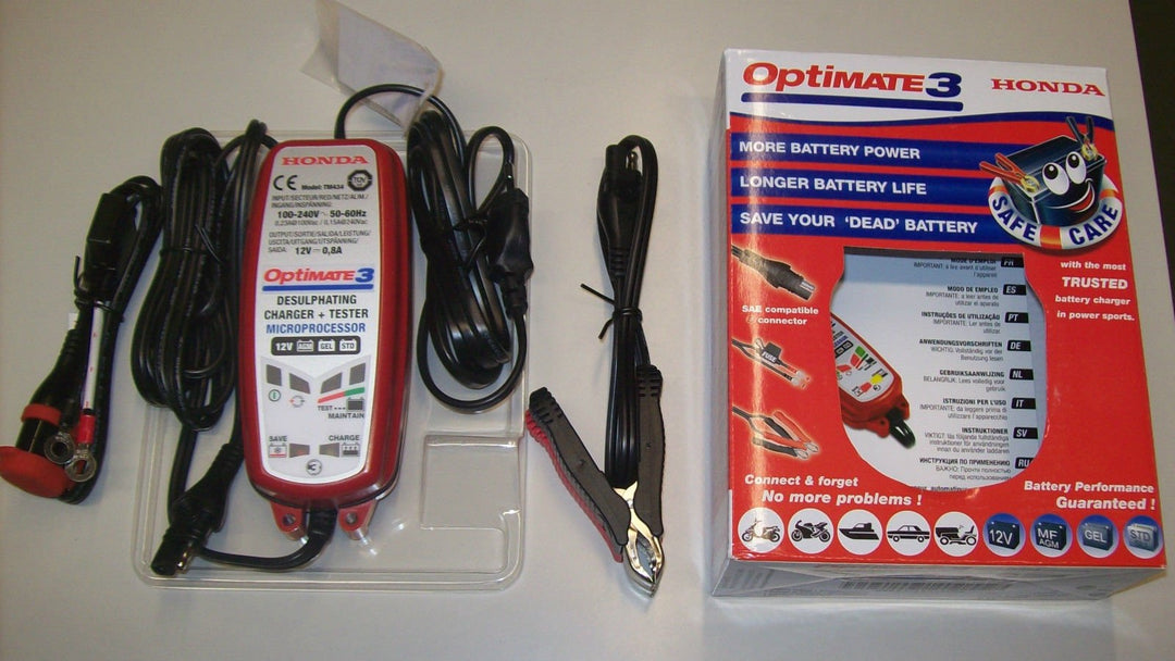 Honda Optimate 3 Automatic 5 stage Battery charger