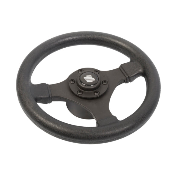 STEERING WHEEL 11"BLACK 3 SPOKE