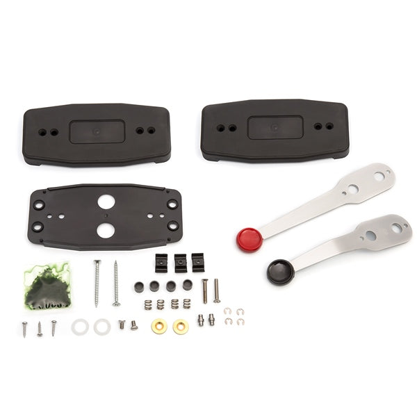 UFLEX SIDE DBLE LVR CONTROL,BK