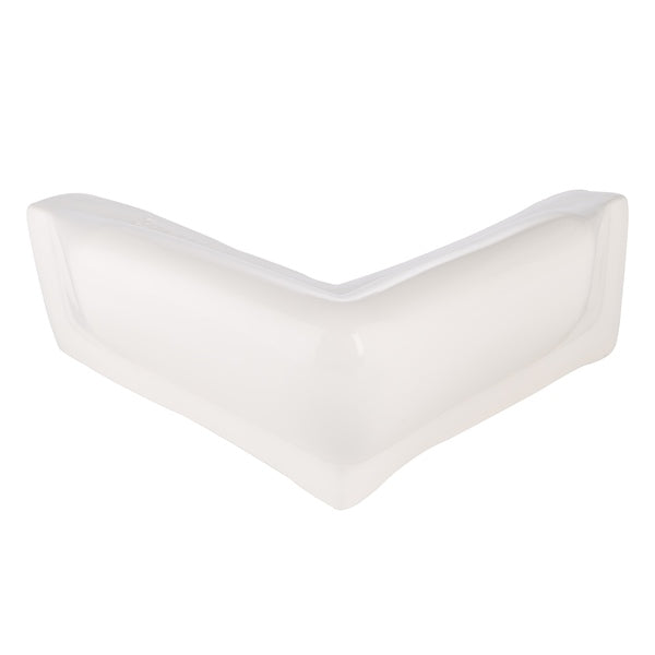 DOCK CORNER 10 IN X 10 IN, WHITE
