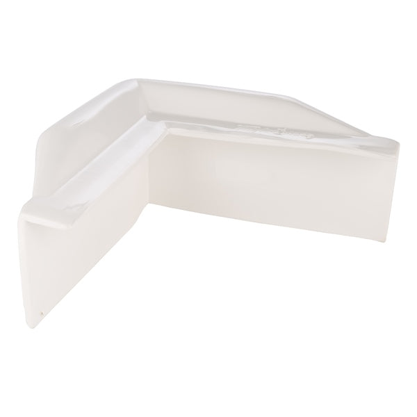 DOCK CORNER 10 IN X 10 IN, WHITE