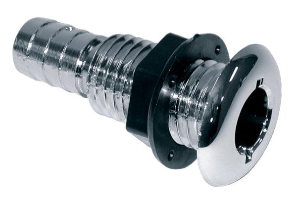 THRU-HULL STR 3/4" CHR