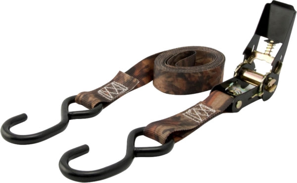 RATCHETING TIE-DOWN CAMO 1  X10