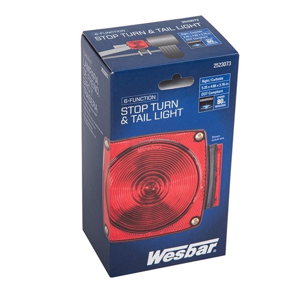 TAILLIGHT SUBMERSIBLE UNDER 80" RH