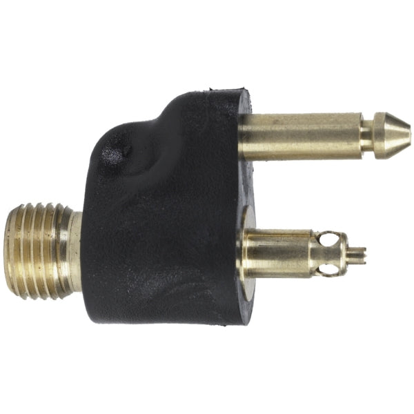 TANK CONNECTOR 1/4" NPT BRASS MALE