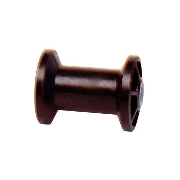 ROLLER, 4 IN. SPOOL TYPE, BLACK