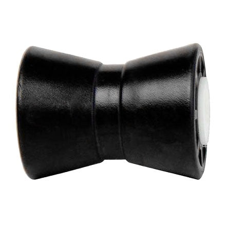 ROLLER,5 IN. KEEL, CENTER GUIDED,BLACK
