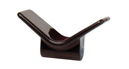 BOW STOP, 3 IN. V, BLACK