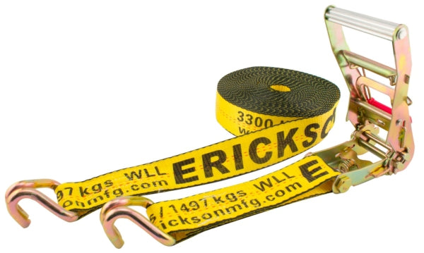 RATCHET W/J-HOOKS 2  X30  10,000 LBS