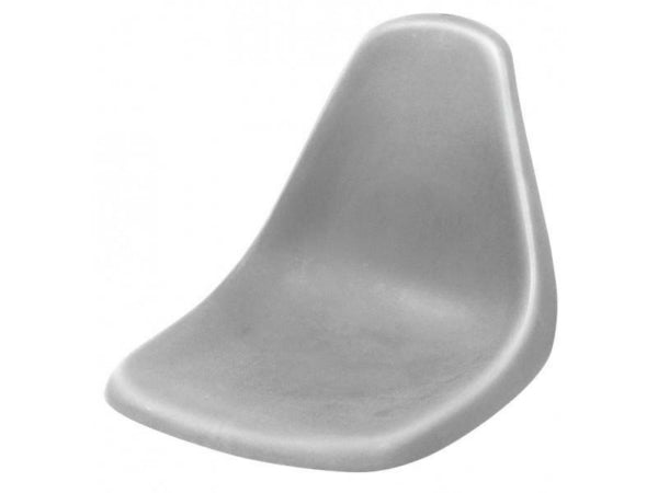 MOLDED POLY FISHING CHAIR W/O SWIVEL-GY