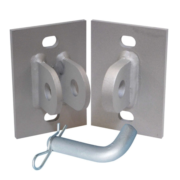 T CONNECTOR 2 HOLE GALVANIZED