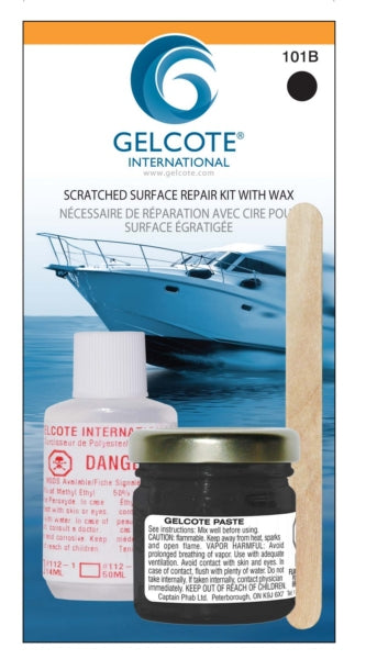 GELCOTE REPAIR KIT, BLACK