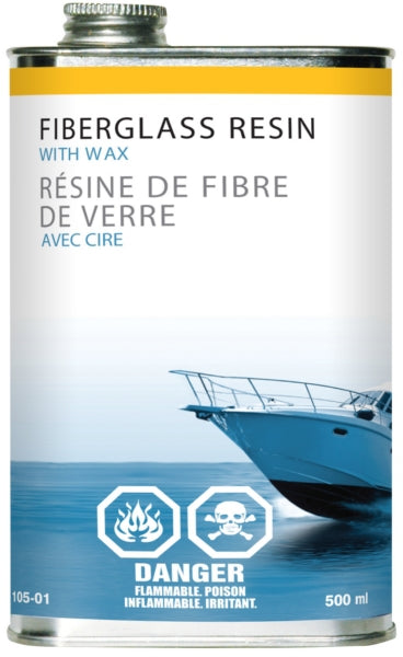 POLYESTER LIQUID RESIN 500ML & HARDENER