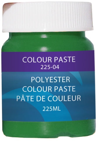 COLOUR PASTE, DARK GREEN, 225 ML.