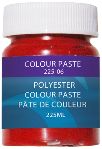 COLOUR PASTE, RED, 225 ML.