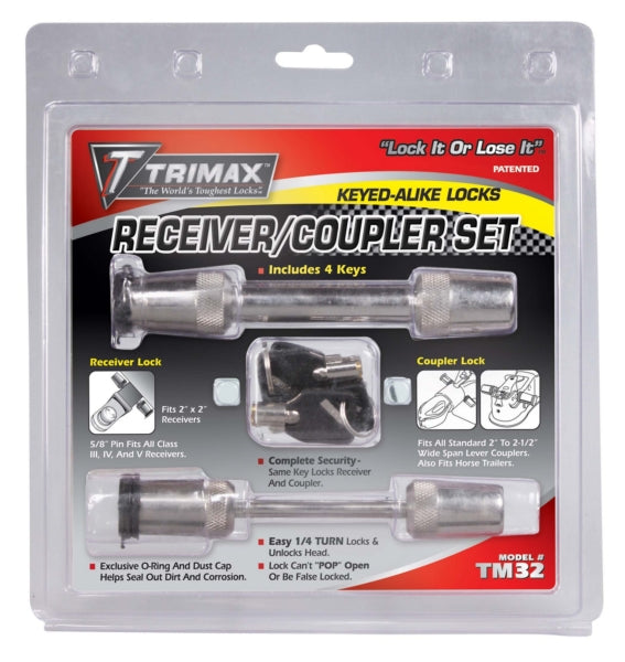 RECEIVER LOCK KIT 5/8   & 2 1/2