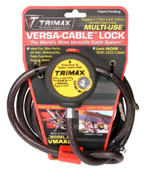 VERSA CABLE LOCK 6 X10MM