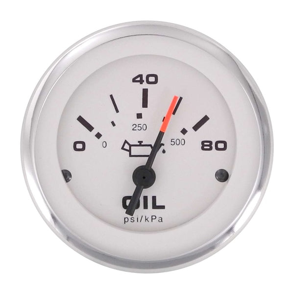 OIL PRESSURE, LIDO FOG RESISTANT 2" 0-80