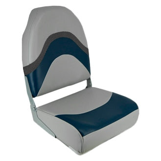 PREMIUM FOLDING SEAT, WAVE BL/GY