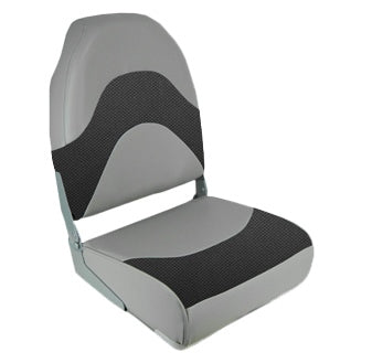 PREMIUM FOLDING SEAT, WAVE CHC/GY