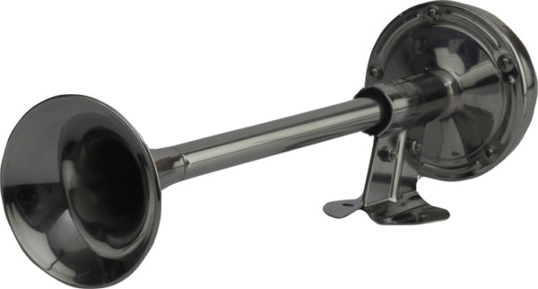 STAINLESS COMPACT TRUMPET HORN SINGLE