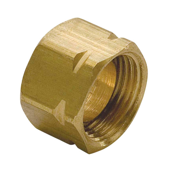 TUBE NUT 3/8 6/PKG