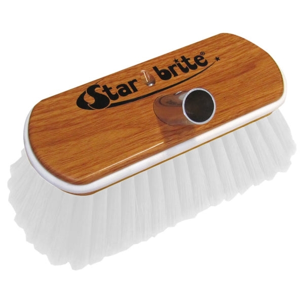 BRUSH WOOD SYNTHETIC STIFF WH