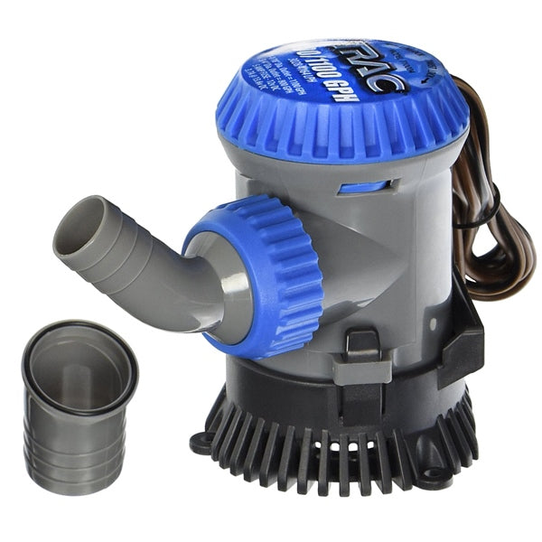 PUMP BILGE 3/4" 1-1/8" 800-1100GHP 12V