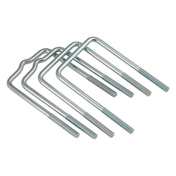 U BOLT KIT 3/8" X 3-1/2" X 6"