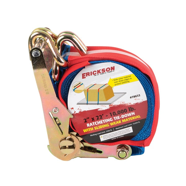 RATCHET STRAP 2" X 22  10,000LB