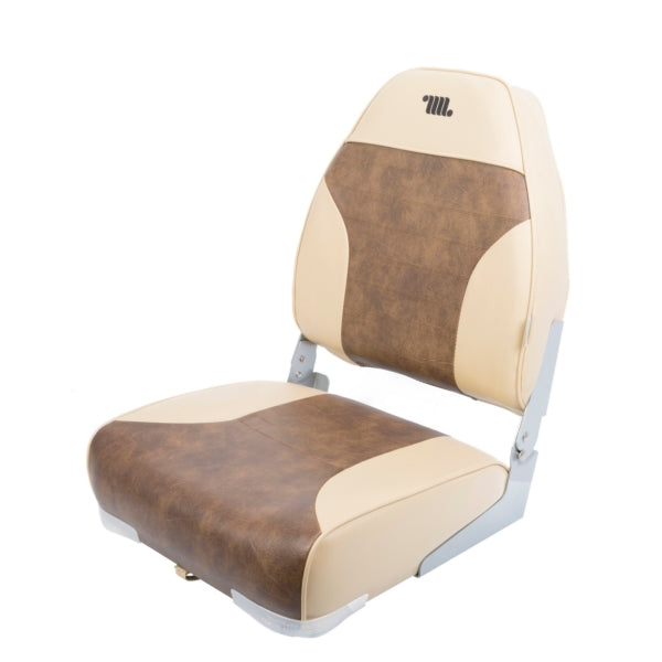 SEAT, HIGH BACK, SAND/BROWN
