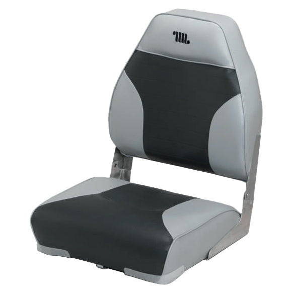 SEAT, HIGH BACK, GRAY/CHARCOAL