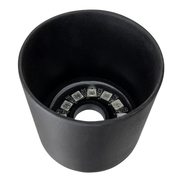 LED LIGHTED TUBE CAP ROD HOLDER