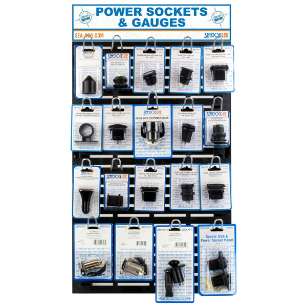 DISPLAY POWER SOCKETS & GAUGES SEADOG