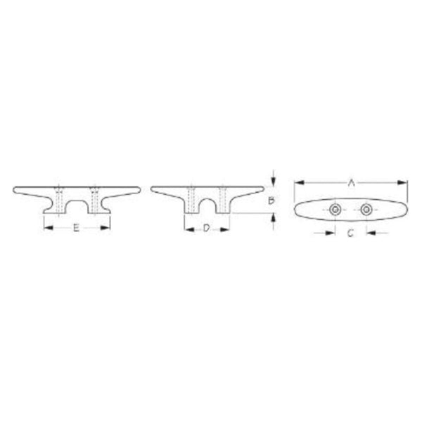 CLEAT HEAVY DUTY 6-1/16