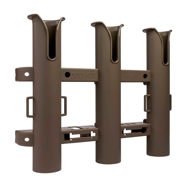 ROD HOLDER POLYPROPYLENE FLAT DARK