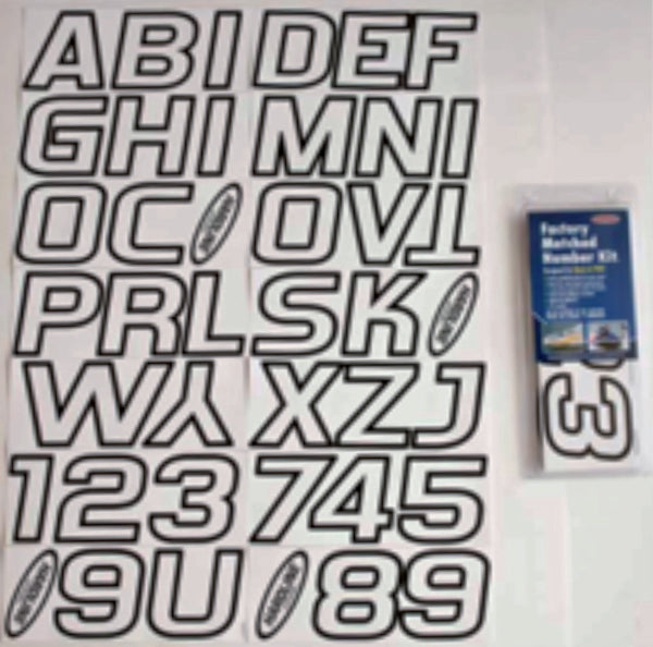 REGISTRATION NUMBER  WHITE AND BLACK