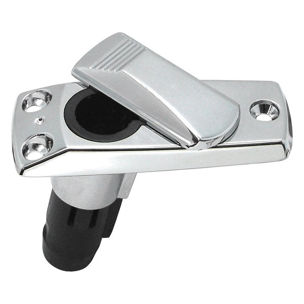 BASE STERN LIGHT 2-PRONG CHROME ZAMACK