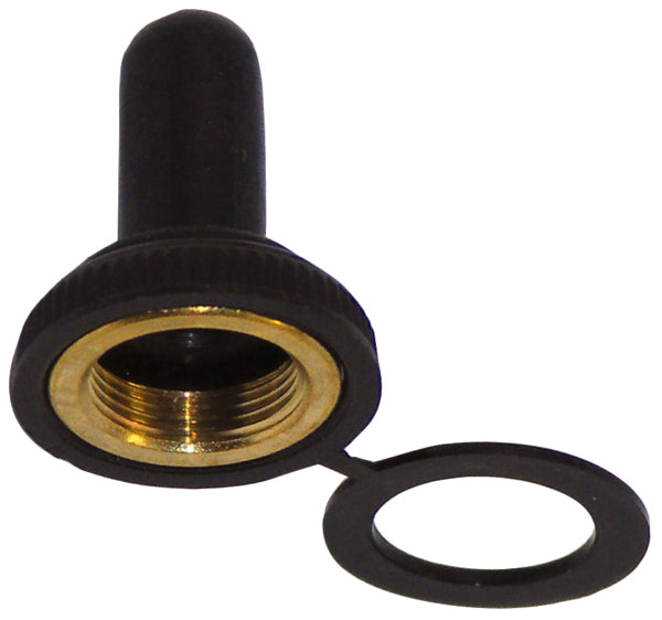 TOGGLE SWITCH BOOT BK KIMPEX
