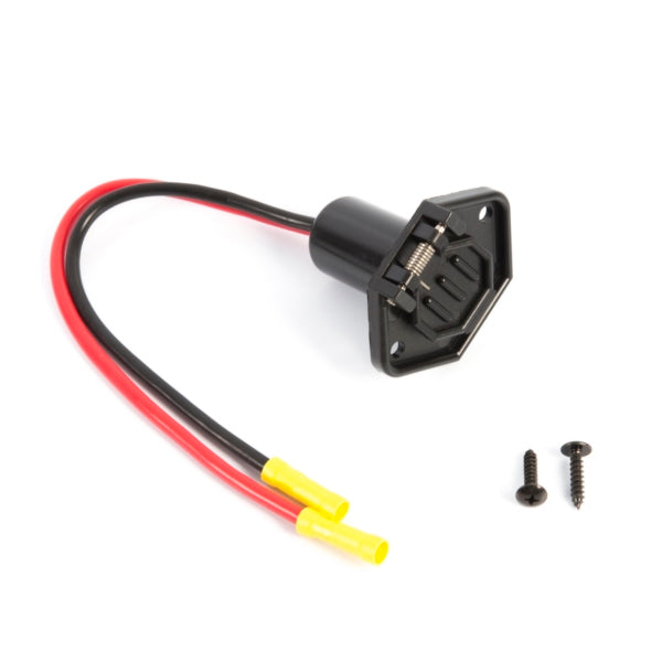 CONNECTOR FEMALE 2-WIRE 10 GAUGE 12 VOLT