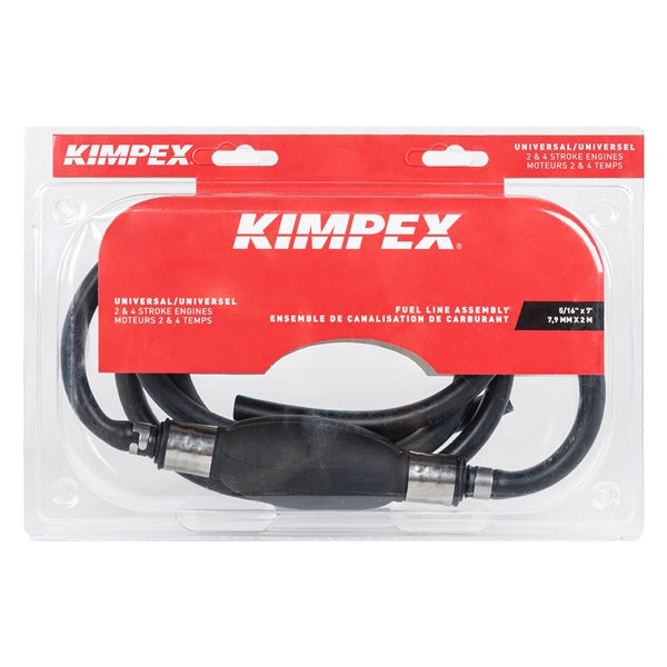 FUEL LINE UNIV 5/16" X 7  KIMPEX