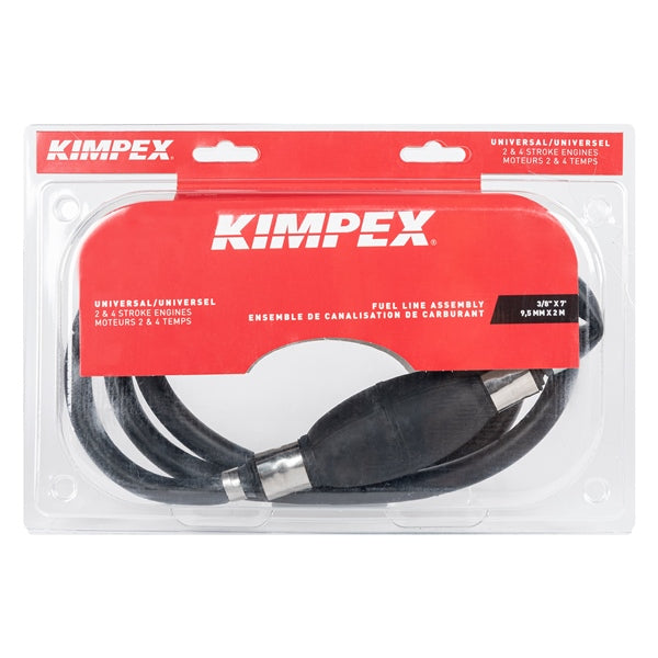 FUEL LINE UNIV 3/8" X 7  KIMPEX