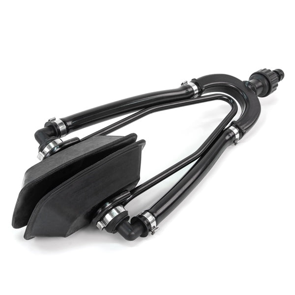 MOTOR FLUSHER DUAL FEED RUBBER