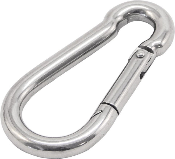 STAINLESS SAFETY SPRING HOOK 3-15/16