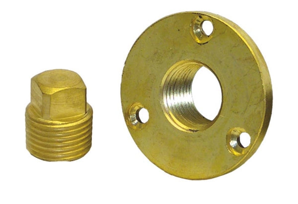 GARBOARD PLUG KIT BRASS
