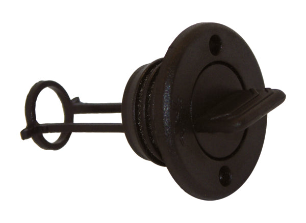 GARBOARD PLUG KIT PLASTIC BLK