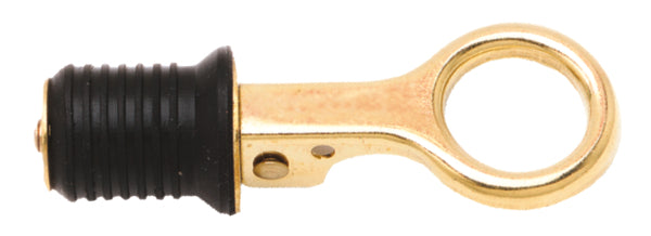 DRAIN SNAP PLUG 1  BRASS